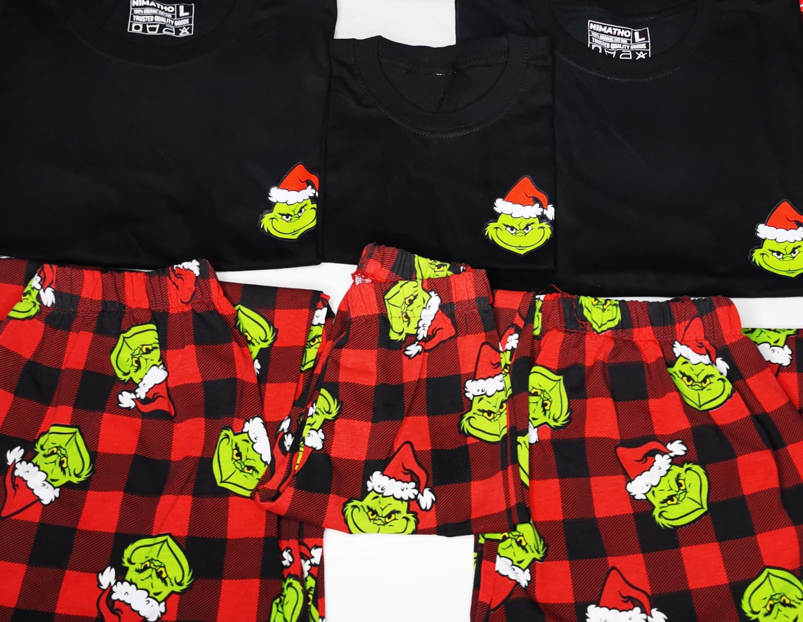 Pijama grinch 2 negro